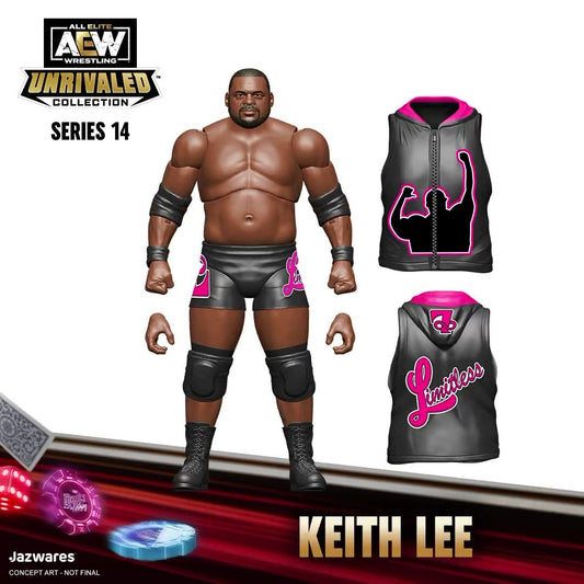 AEW Jazwares Unrivaled Collection Series 14 Keith Lee