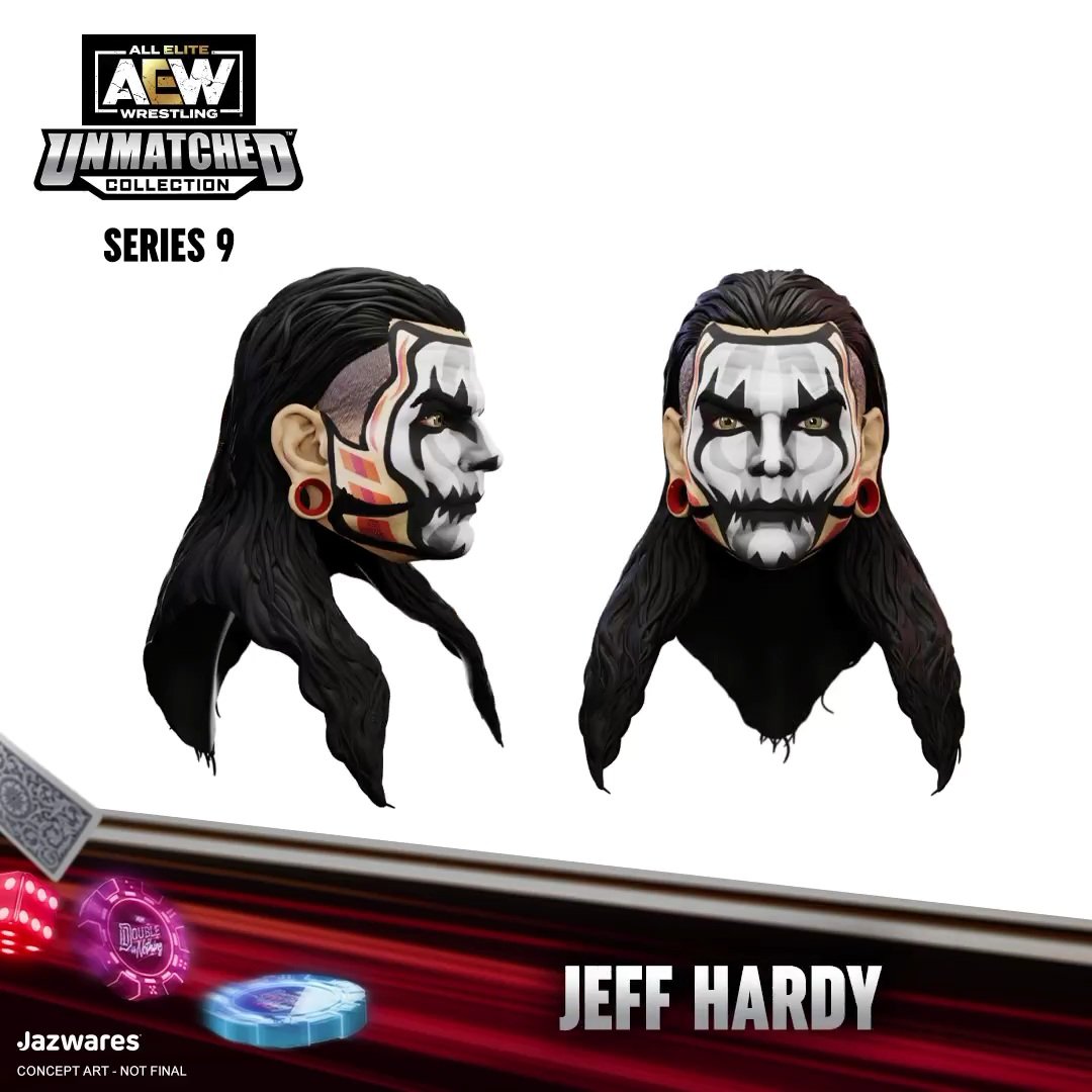 2024 AEW Jazwares Unmatched Collection Series 9 Jeff Hardy