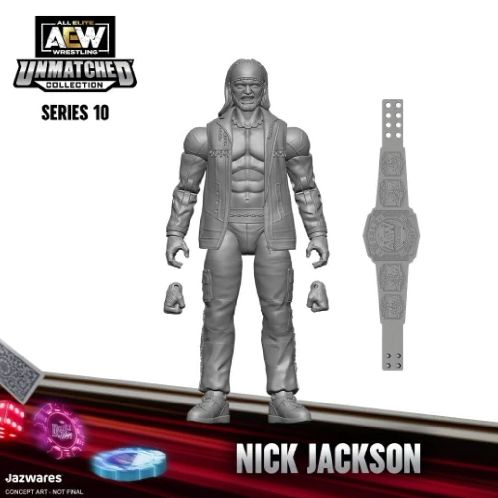 AEW Jazwares Unmatched Collection Series 10 Nick Jackson – Wrestling ...