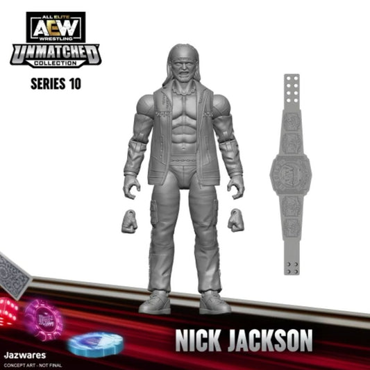 AEW Jazwares Unmatched Collection Series 10 Nick Jackson