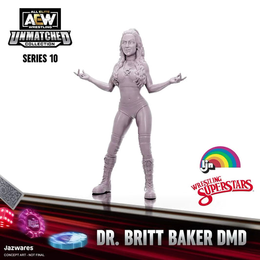 Unreleased AEW Jazwares Unmatched Series 10 Collection Britt Baker