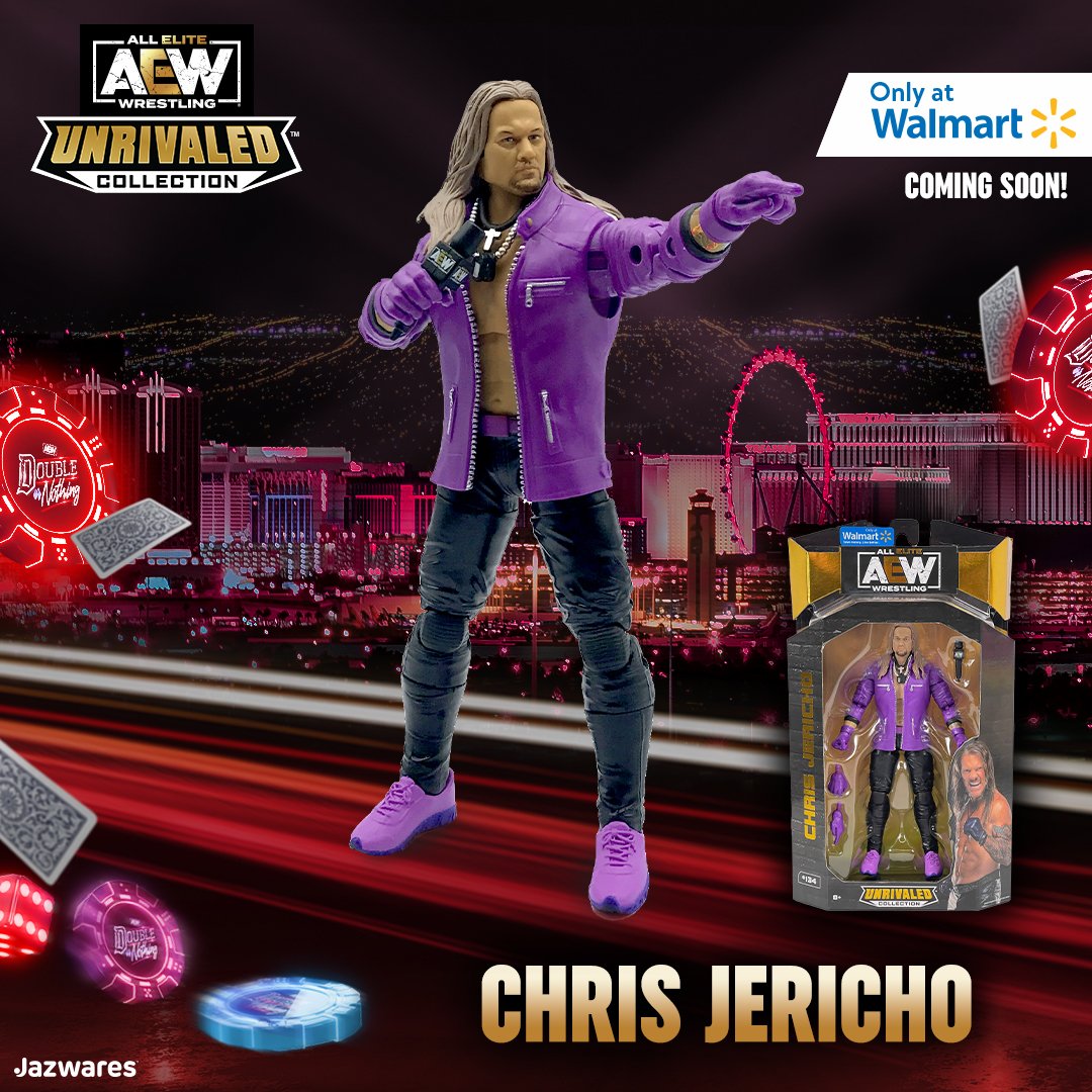 2023 AEW Jazwares Unrivaled Collection Walmart Exclusive #134 Chris Jericho