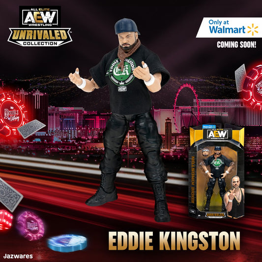 2023 AEW Jazwares Unrivaled Collection Walmart Exclusive #135 Eddie Kingston