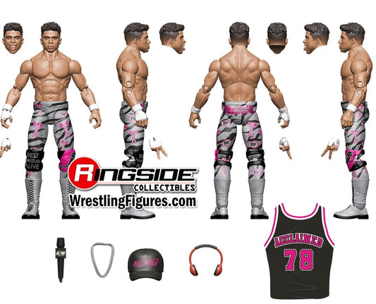 AEW Jazwares Unrivaled Collection Series 14 Max Caster