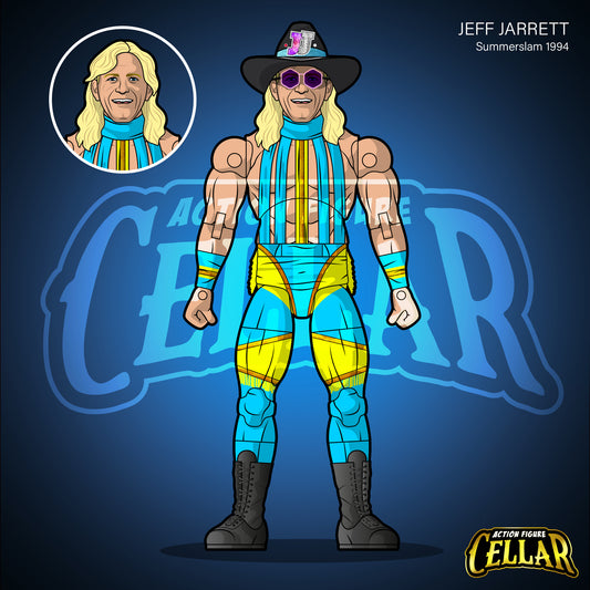 Unreleased Chella Toys Uncensored Collection Jeff Jarrett