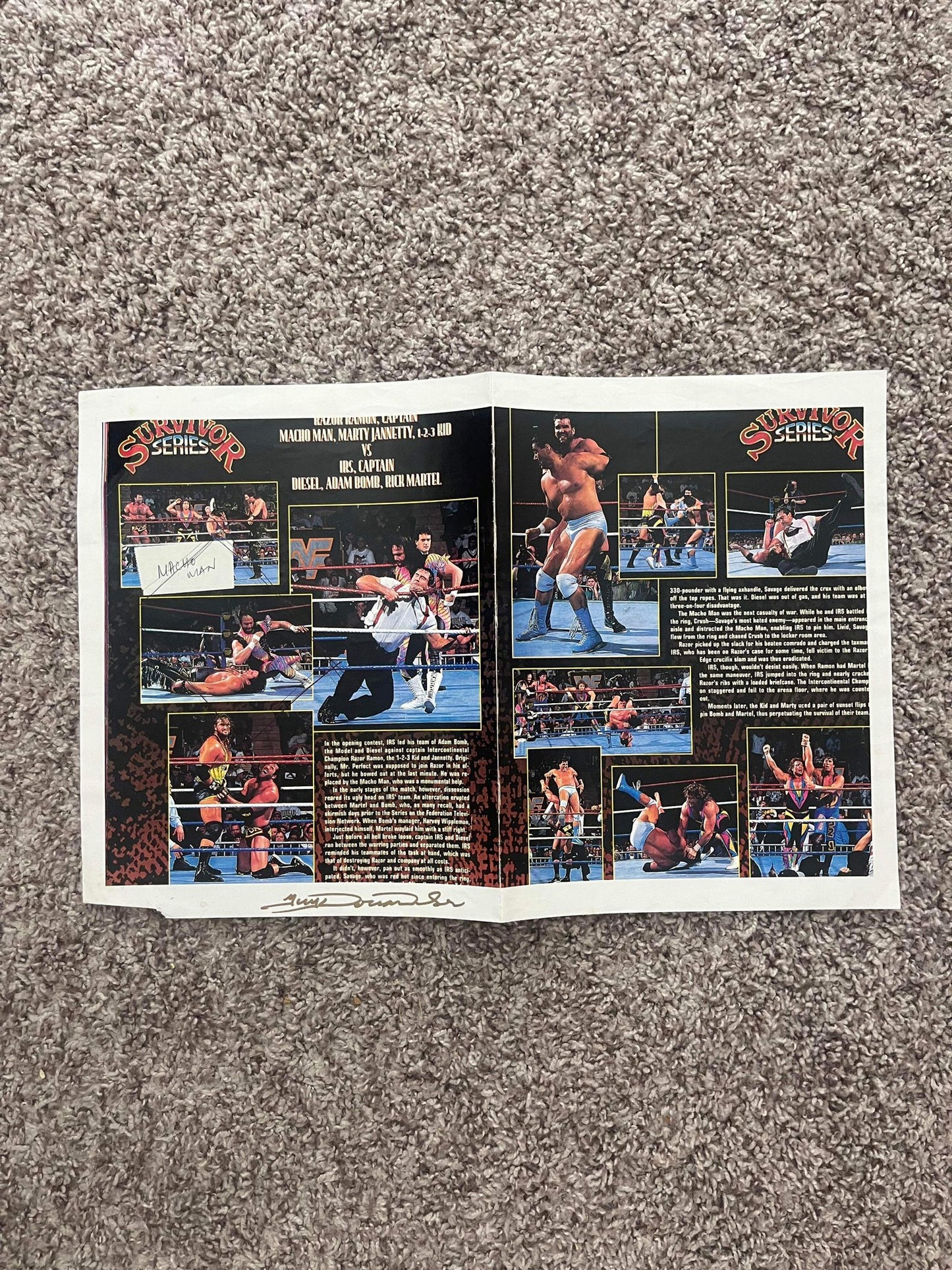 Unreleased WWF Just Toys Bend-Ems Series 1 Macho Man Randy Savage