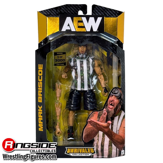 2025 AEW Jazwares Unrivaled Collection Series 18 #194 Mark Briscoe [Rare Edition]