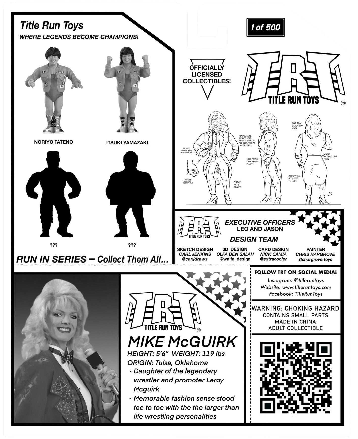 Title Run Toys Run-In Series Mike McGuirk [WrestleFest Edition]