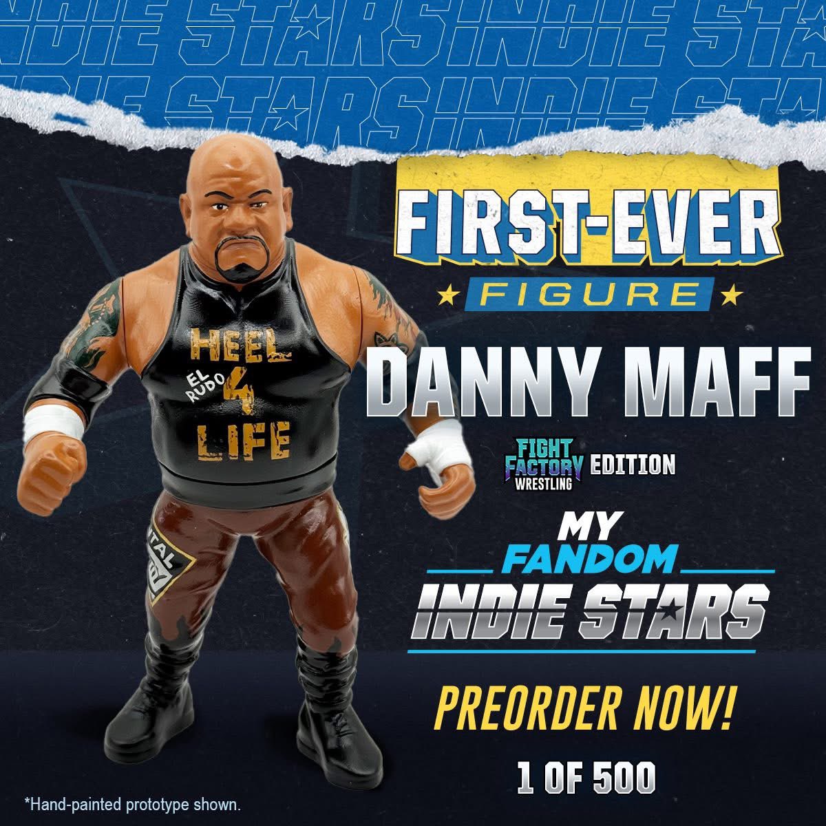 My Fandom Collectibles Indie Stars Series 1 Danny Maff [Fight Factory Wrestling Special Edition]