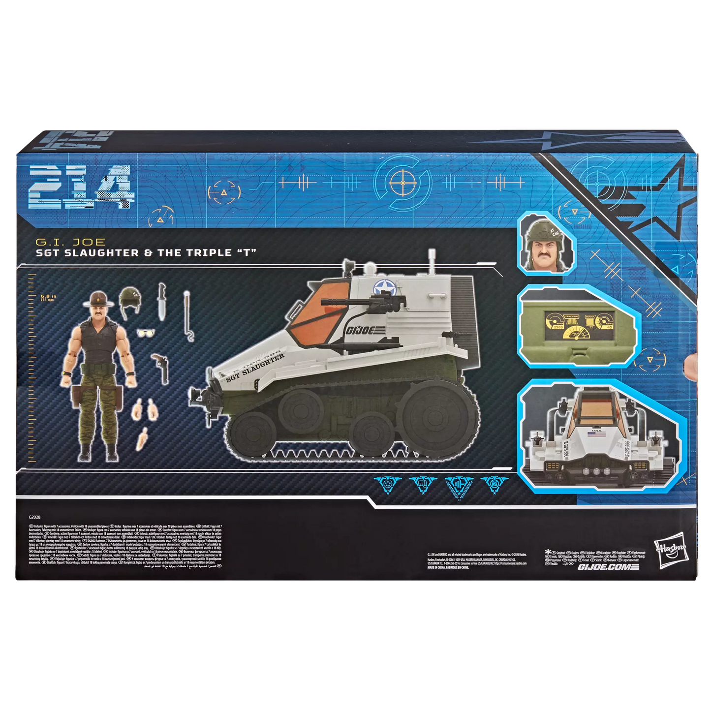 2026 Hasbro GI Joe Classified Series Sgt. Slaughter & the Triple "T"