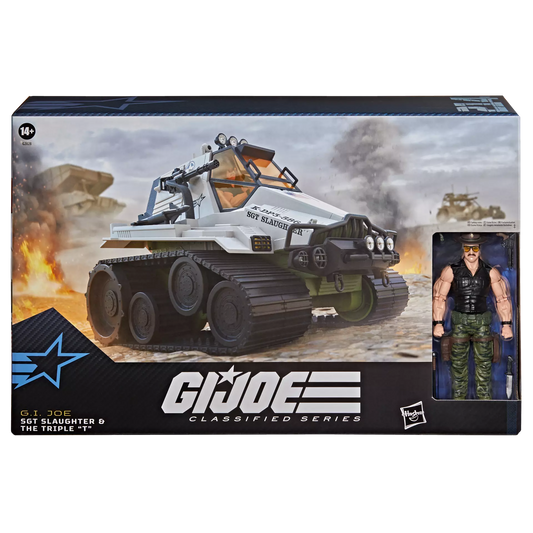 2026 Hasbro GI Joe Classified Series Sgt. Slaughter & the Triple "T"