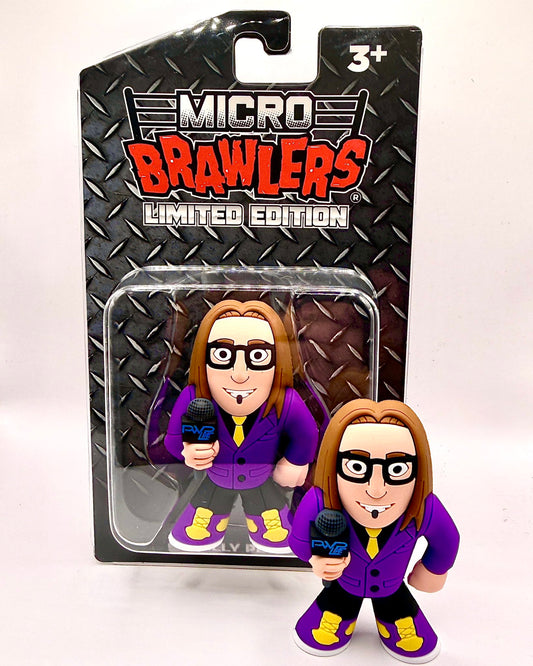2025 Pro Wrestling Tees Micro Brawlers Limited Edition Billy Peck