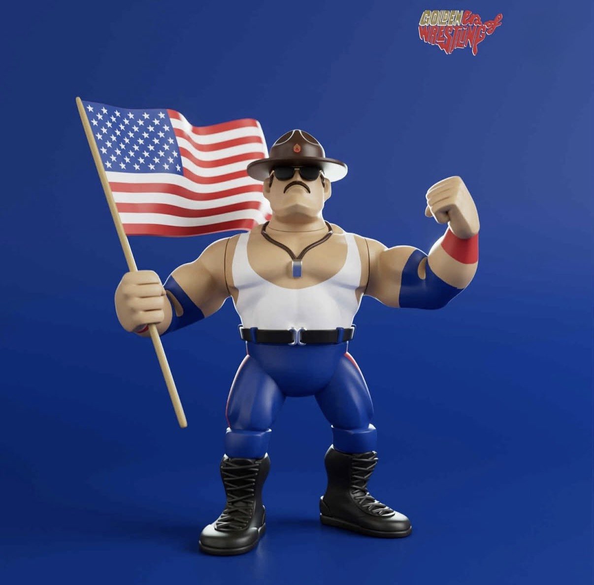 Nerd Closet Mat Maniacs 2-Pack: Sgt. Slaughter & Hacksaw Jim Duggan
