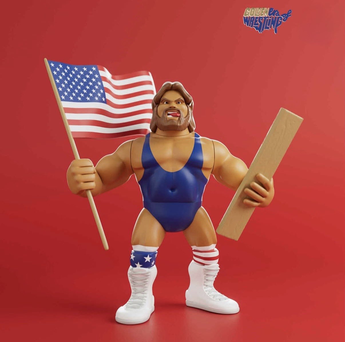 Nerd Closet Mat Maniacs 2-Pack: Sgt. Slaughter & Hacksaw Jim Duggan