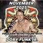 2025 KWK Kayfabe Heroes Deluxe Edition Dory Funk Jr. [With Red Trunks]