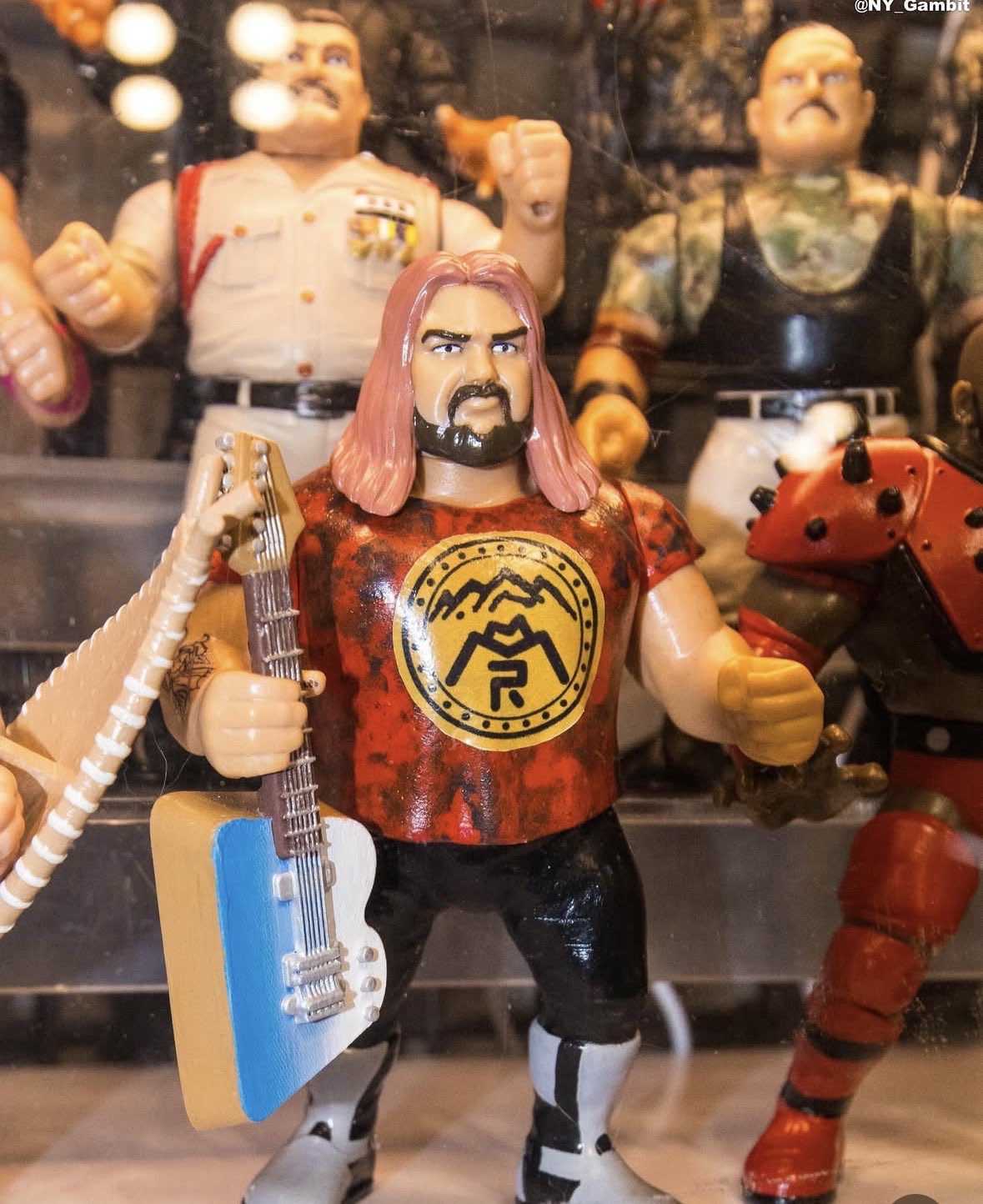 Hasttel Toy Grapplers & Gimmicks Man Mountain Rock