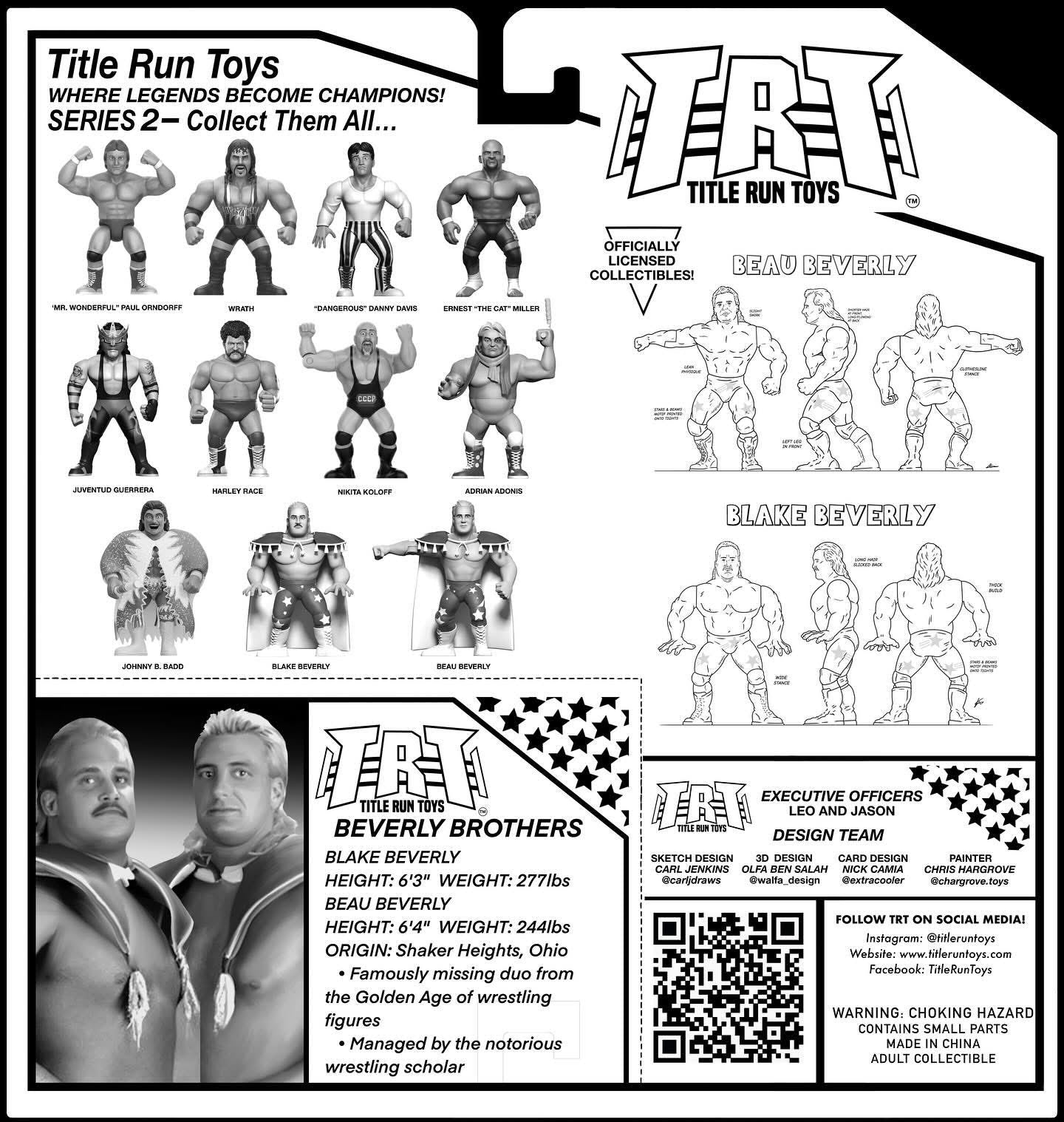 Title Run Toys Series 2 Blake Beverly & Beau Beverly