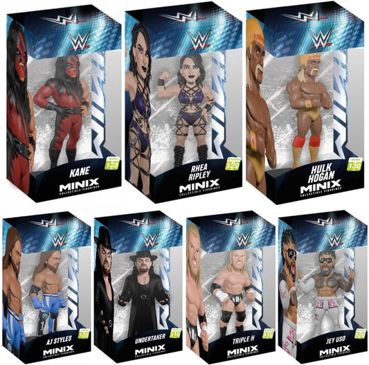2025 WWE Minix Collectible Figurine Series 2 Sports #130 Hulk Hogan