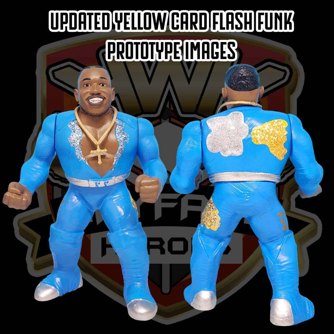 2026 KWK Kayfabe Heroes Deluxe Edition Flash Funk [With Blue Gear]