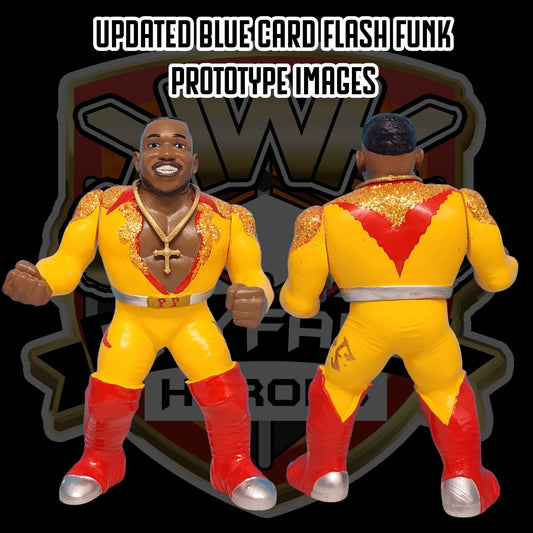 KWK Kayfabe Heroes Deluxe Edition Flash Funk [With Yellow Gear]