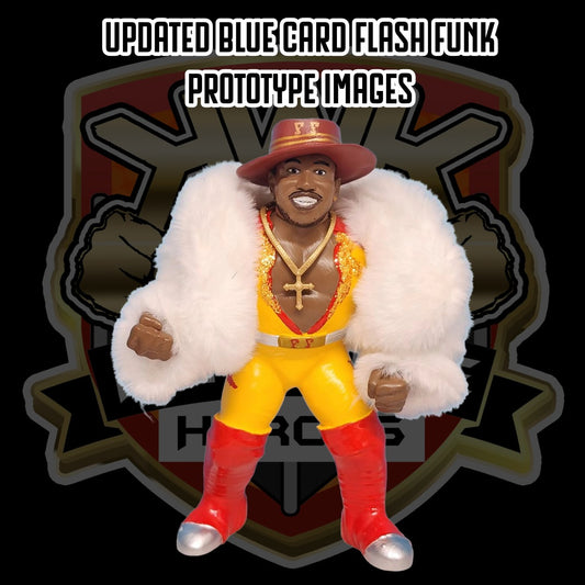 KWK Kayfabe Heroes Deluxe Edition Flash Funk [With Yellow Gear]