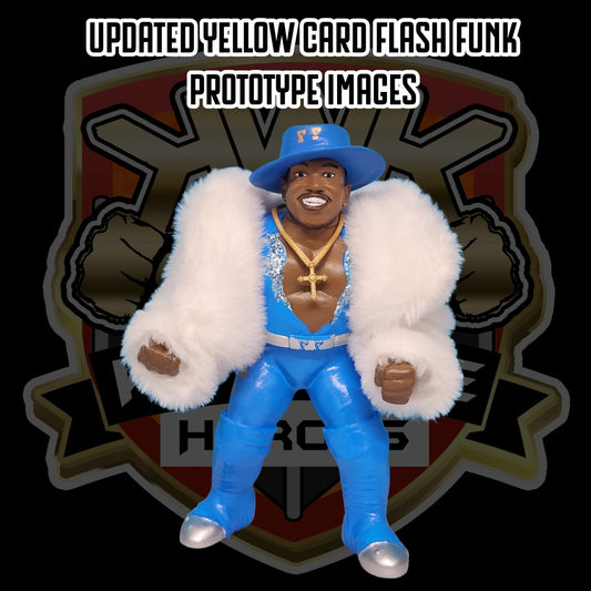 KWK Kayfabe Heroes Deluxe Edition Flash Funk [With Blue Gear]