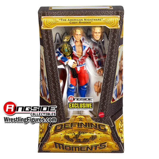 2026 WWE Mattel Elite Collection Ringside Exclusive Defining Moments Cody Rhodes