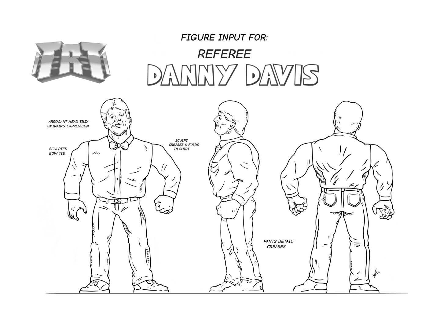 Title Run Toys Run-In Series Referee Danny Davis
