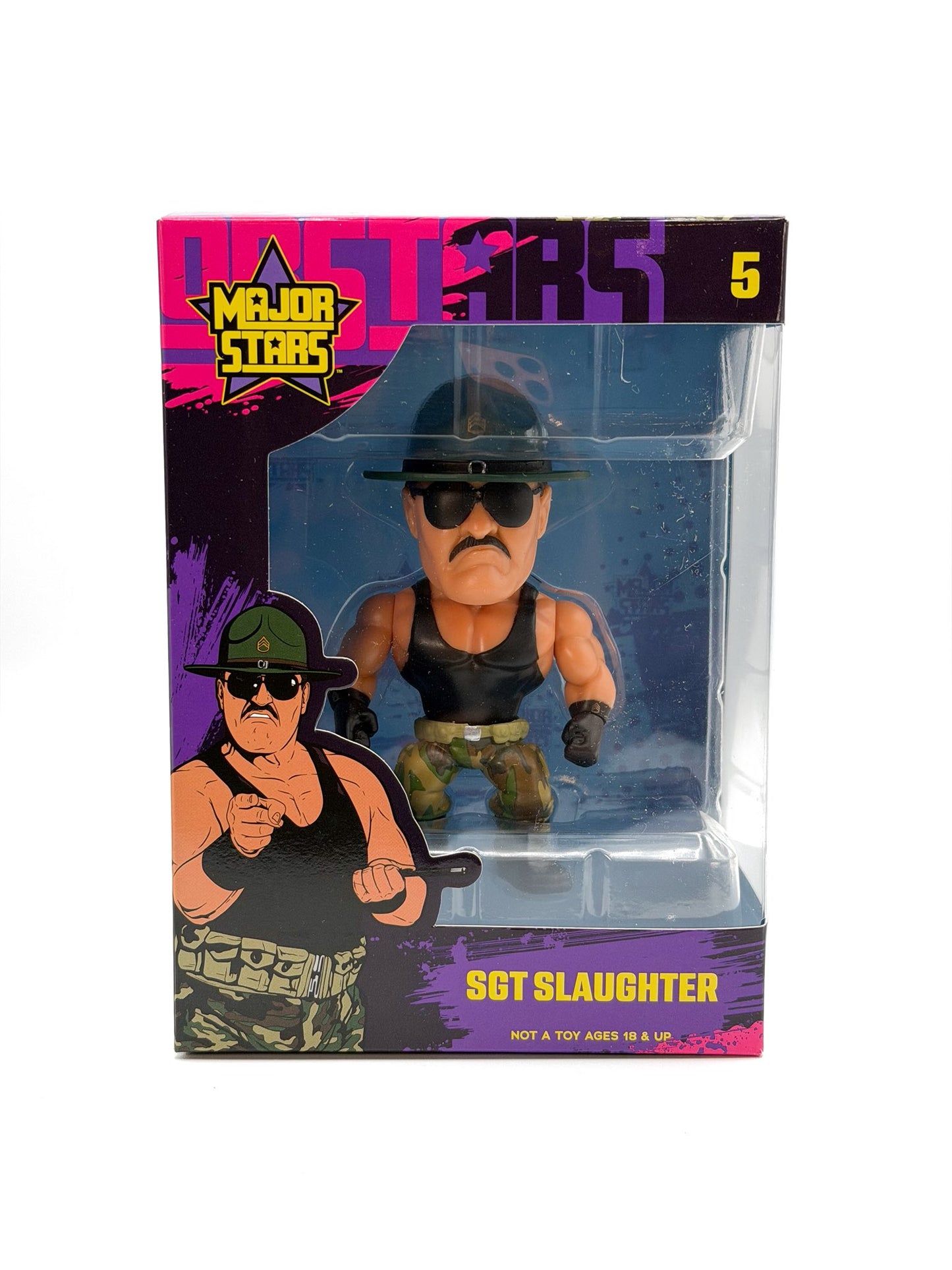 2025 MAJOR Stars Series 2 #5 Sgt. Slaughter