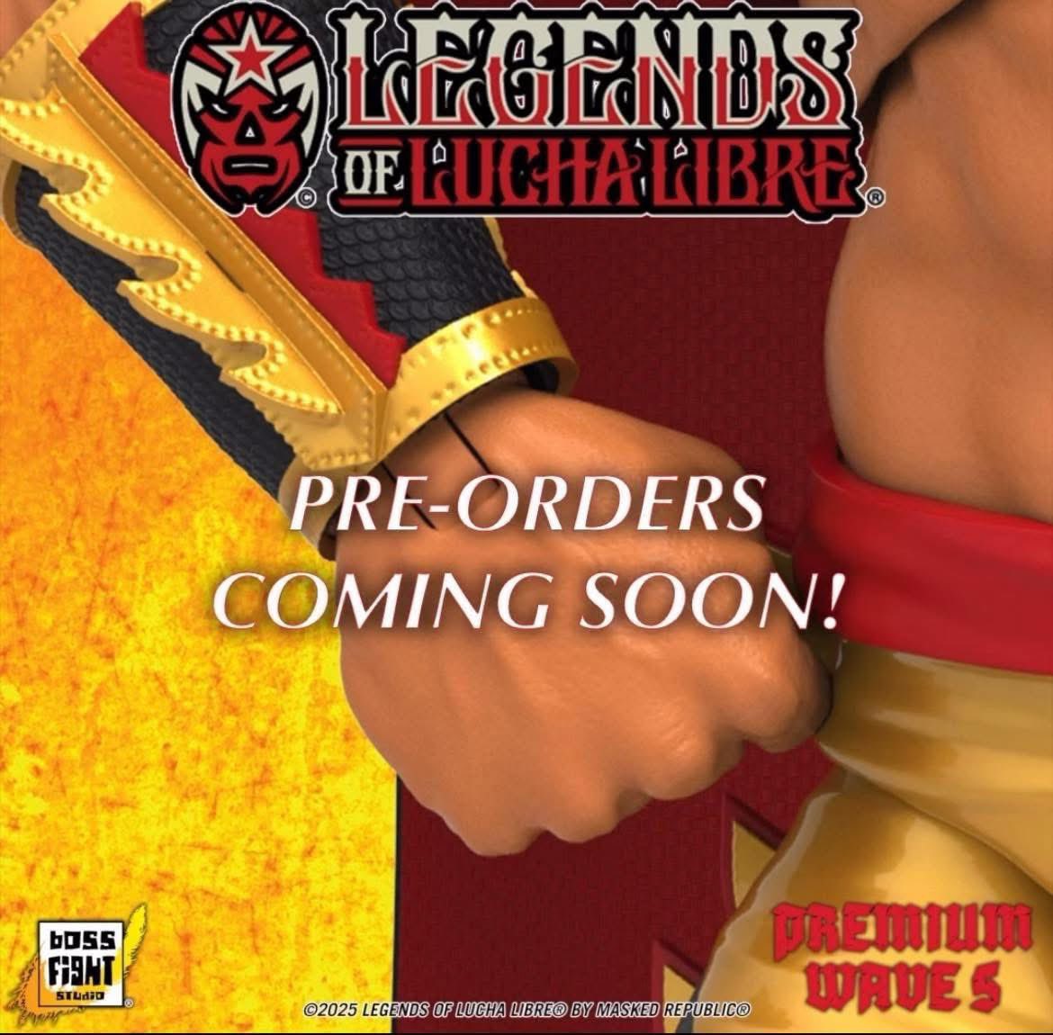 Boss Fight Studio Legends of Lucha Libre Premium Collector Figures Series 5 Ultimo Dragon