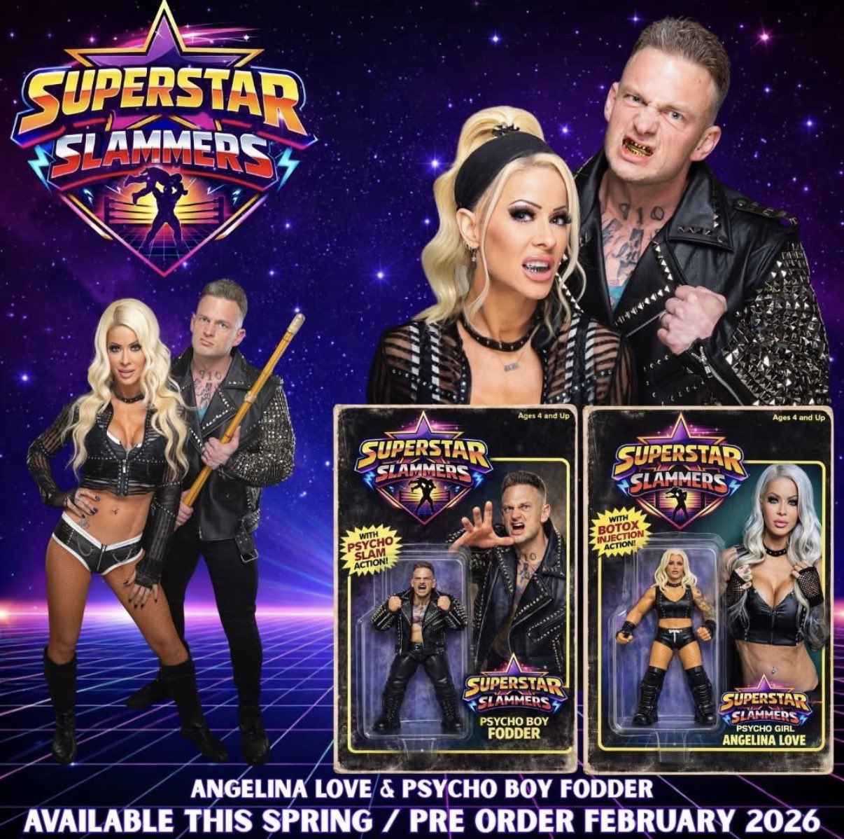 Superstar Slammers Series 1 "Psycho Girl" Angelina Love