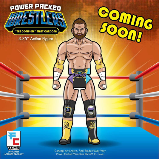 FC Toys Power Packed Wrestlers Series 1 Matt Cardona
