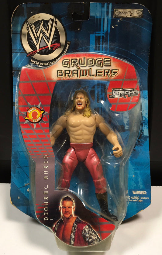 2002 WWE Jakks Pacific Grudge Brawlers Chris Jericho [Exclusive]