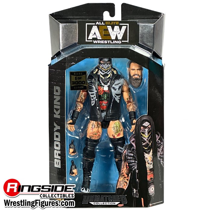 2024 AEW Jazwares Unmatched Collection Series 8 Brody King [Rare Edition]