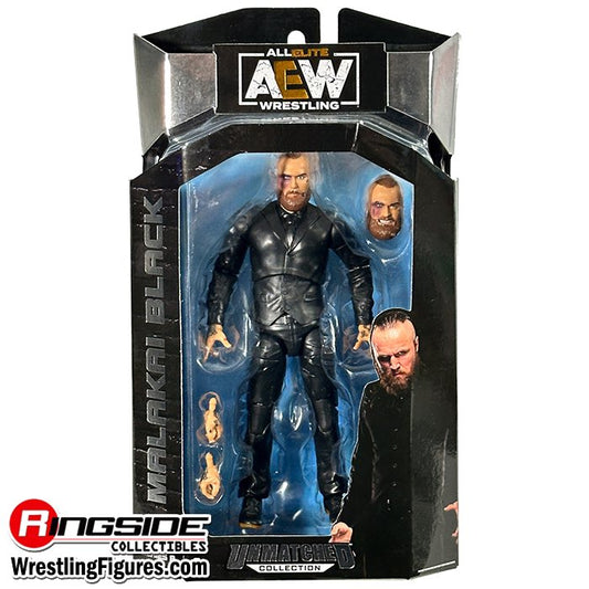 2024 AEW Jazwares Unmatched Collection Series 8 Malakai Black