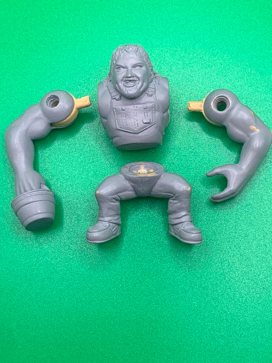 Unreleased WWF Playmates Toys Grudge Match Henry O. Godwinn