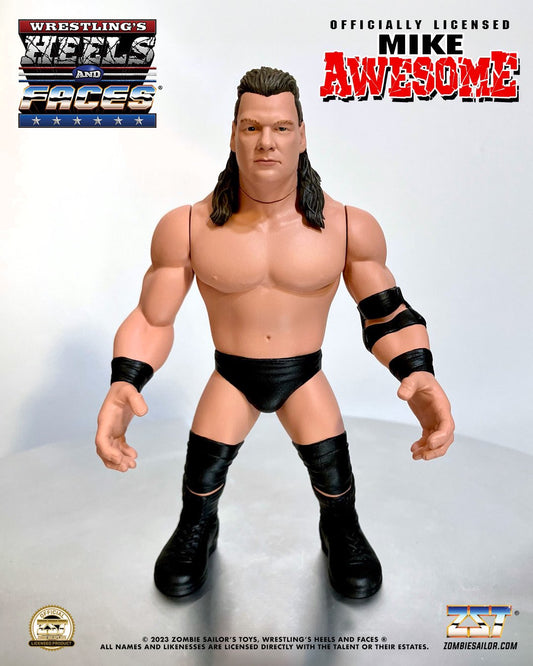 2024 Zombie Sailor's Toys Wrestling's Heels & Faces Series 4 Mike Awesome