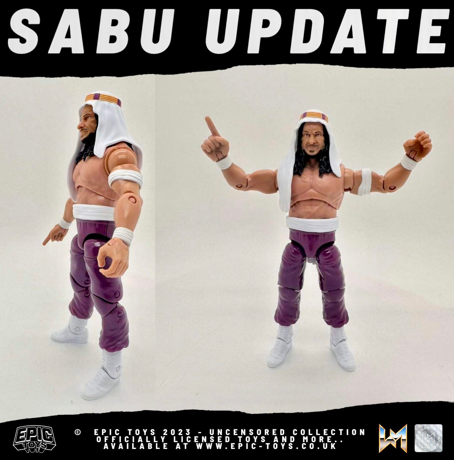 Sabu action hot sale figure