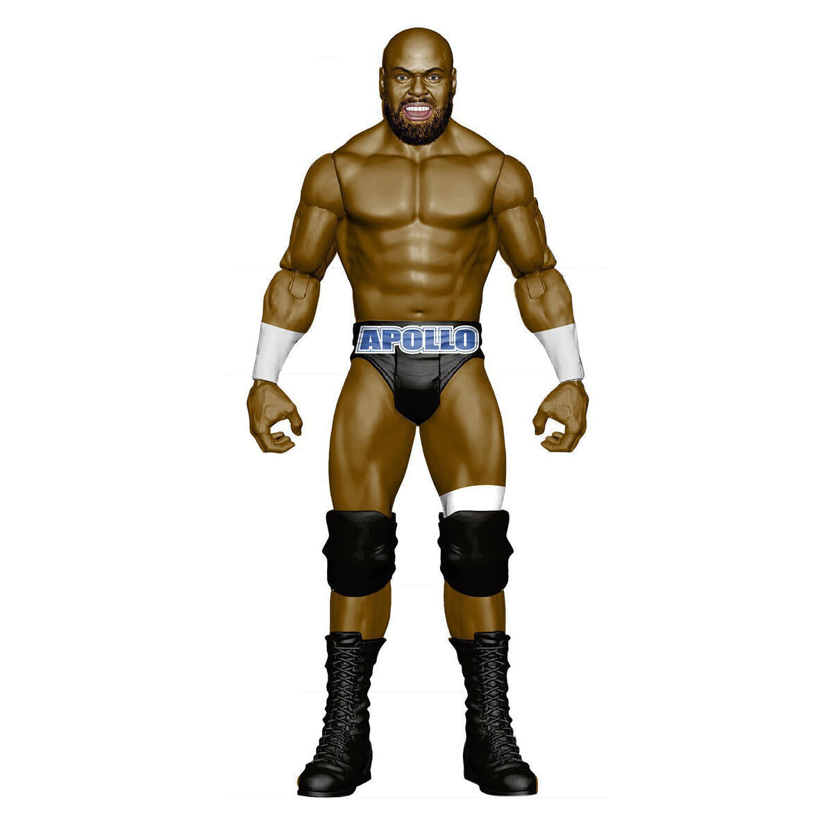 2021 WWE Mattel Basic Series 121 Apollo Crews [Chase]