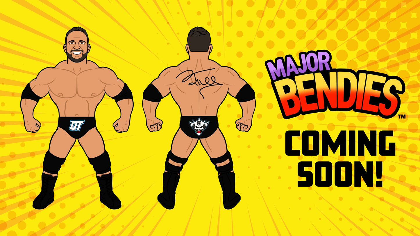 Major Wrestling Figure Podcast Major Bendies QT Marshall [Black Trunks]