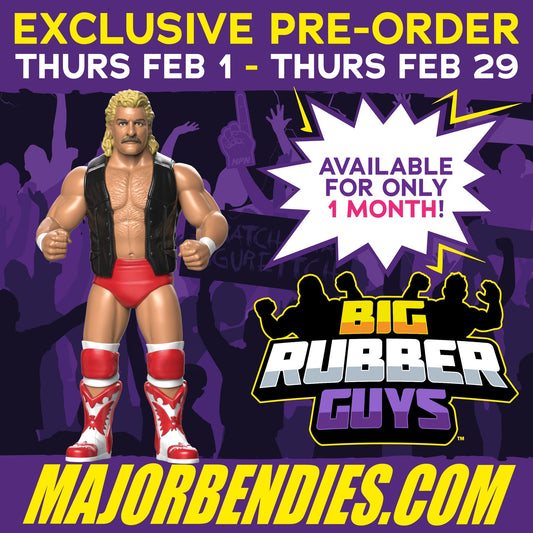 2024 Major Wrestling Figure Podcast Big Rubber Guys Series 6 Magnum T.A.