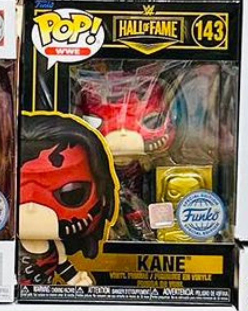 FUNKO POP WWE Hall Of Fame Ultimate Warrior 142 GameStop Exclusive FUNKO POP WWE Hall Of Fame Ultimate Warrior 142 GameStop Exclusive