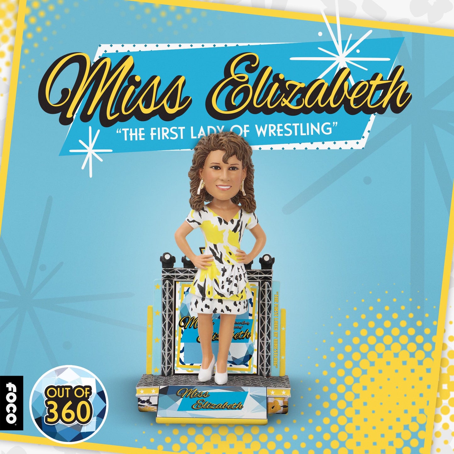 2024 WWE FOCO Bobbleheads Limited Edition Miss Elizabeth