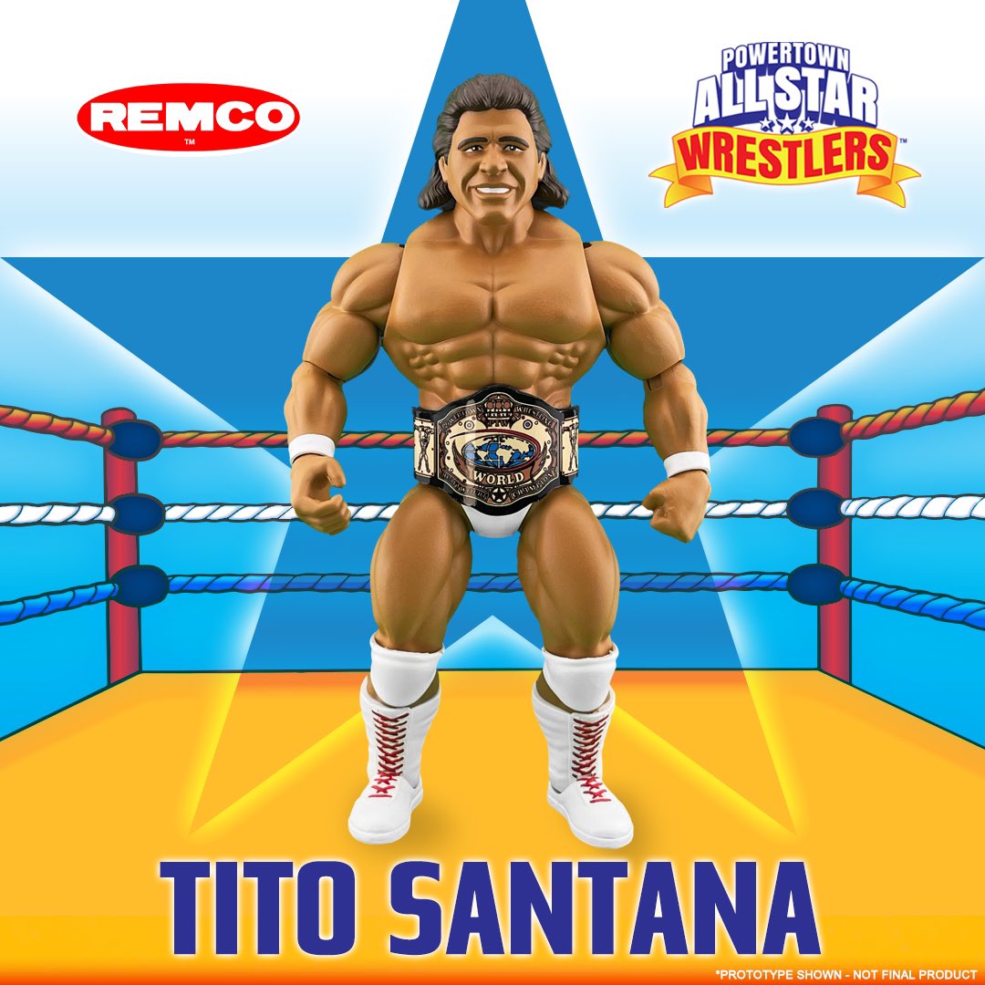 2024 PowerTown Remco All-Star Wrestlers Series 1 Tito Santana