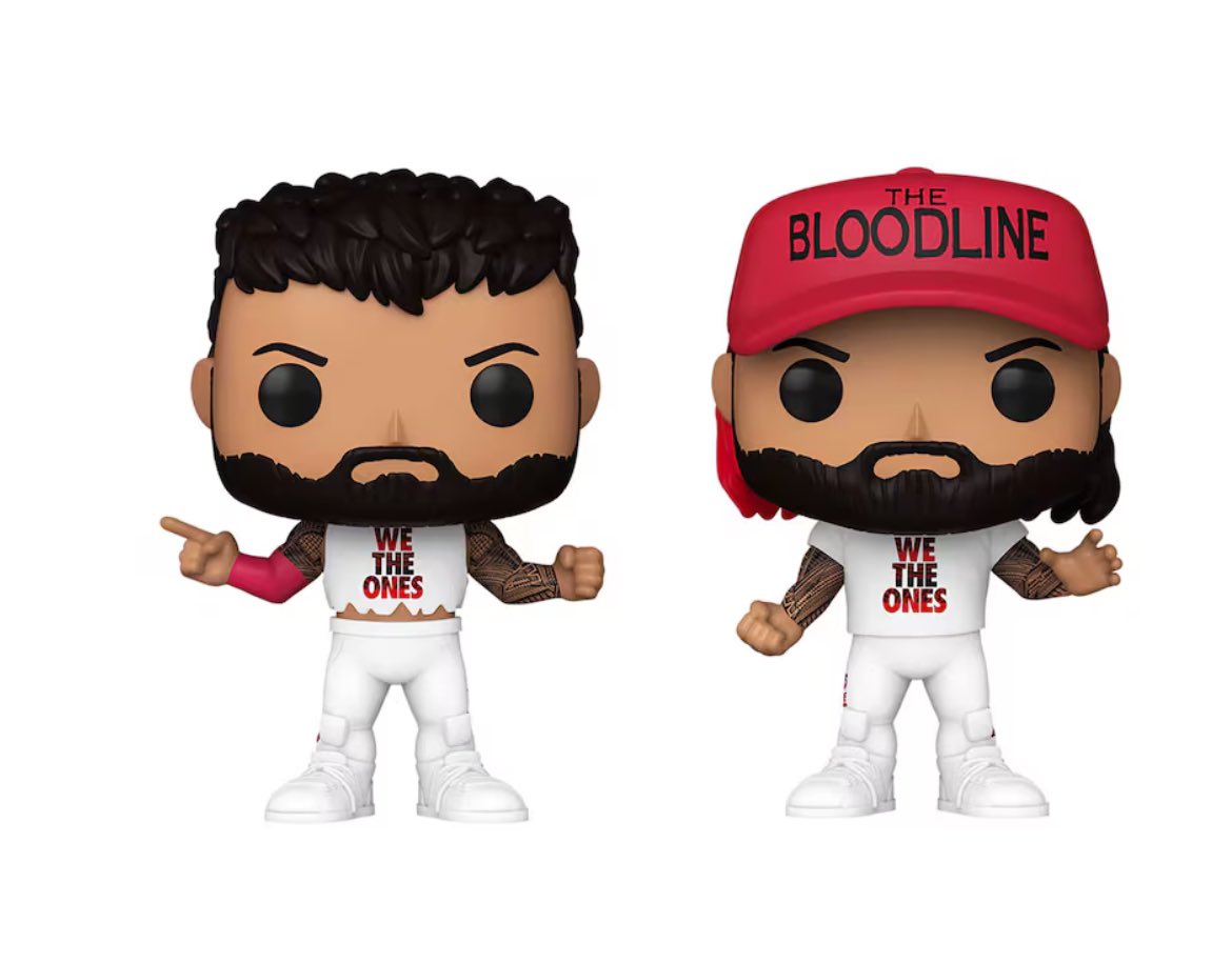 the Usos: Jey Uso & Jimmy Uso 2-pack Pop Vinyl WWE (Funko) | Old School the Usos: Jey Uso & Jimmy Uso 2-pack Pop Vinyl WWE (Funko) | Old School