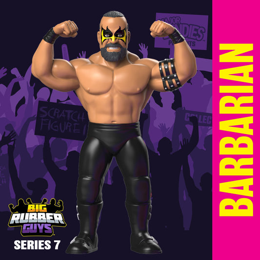 Major Wrestling Figure Podcast Big Rubber Guys Series 7 Powers of Pain Barbarian