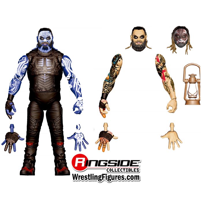 【専用ケース付き】WWE Ultimate Edition Bray Wyatt WWE Ultimate Edition Bray Wyatt Action Figure & Accessories Set, 6