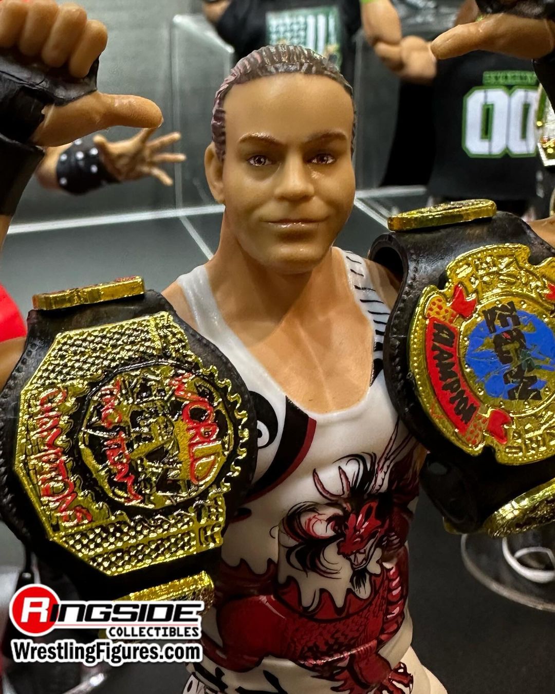 WWE TNA ロブ・ヴァンダム　RVD 24体セットECWチャンピオンベルト付 WWE Limited Rob Van Dam RVD Spinning WWE and ECW Belts SUPER