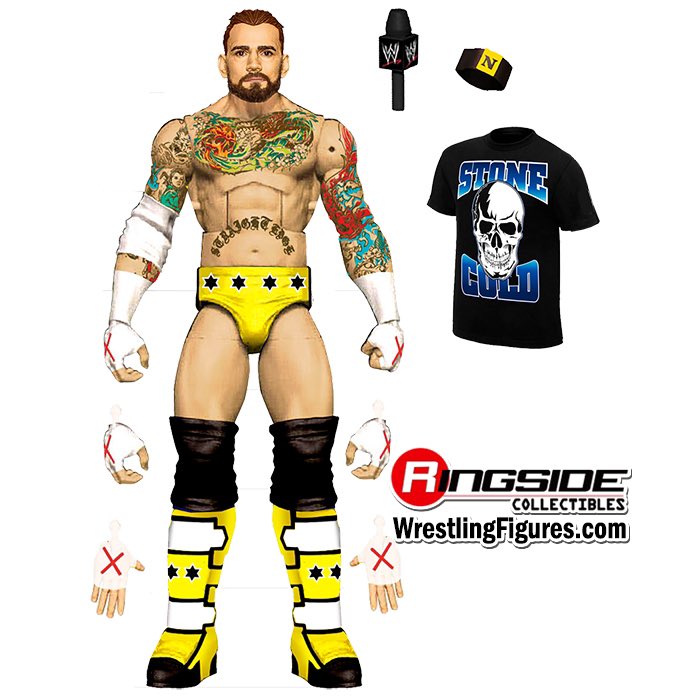 2024 WWE Mattel Ringside Exclusive Defining Moments CM Punk