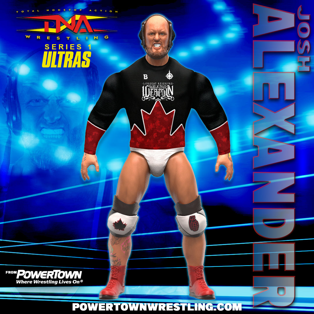 TNA Wrestling PowerTown Ultras Series 1 Josh Alexander